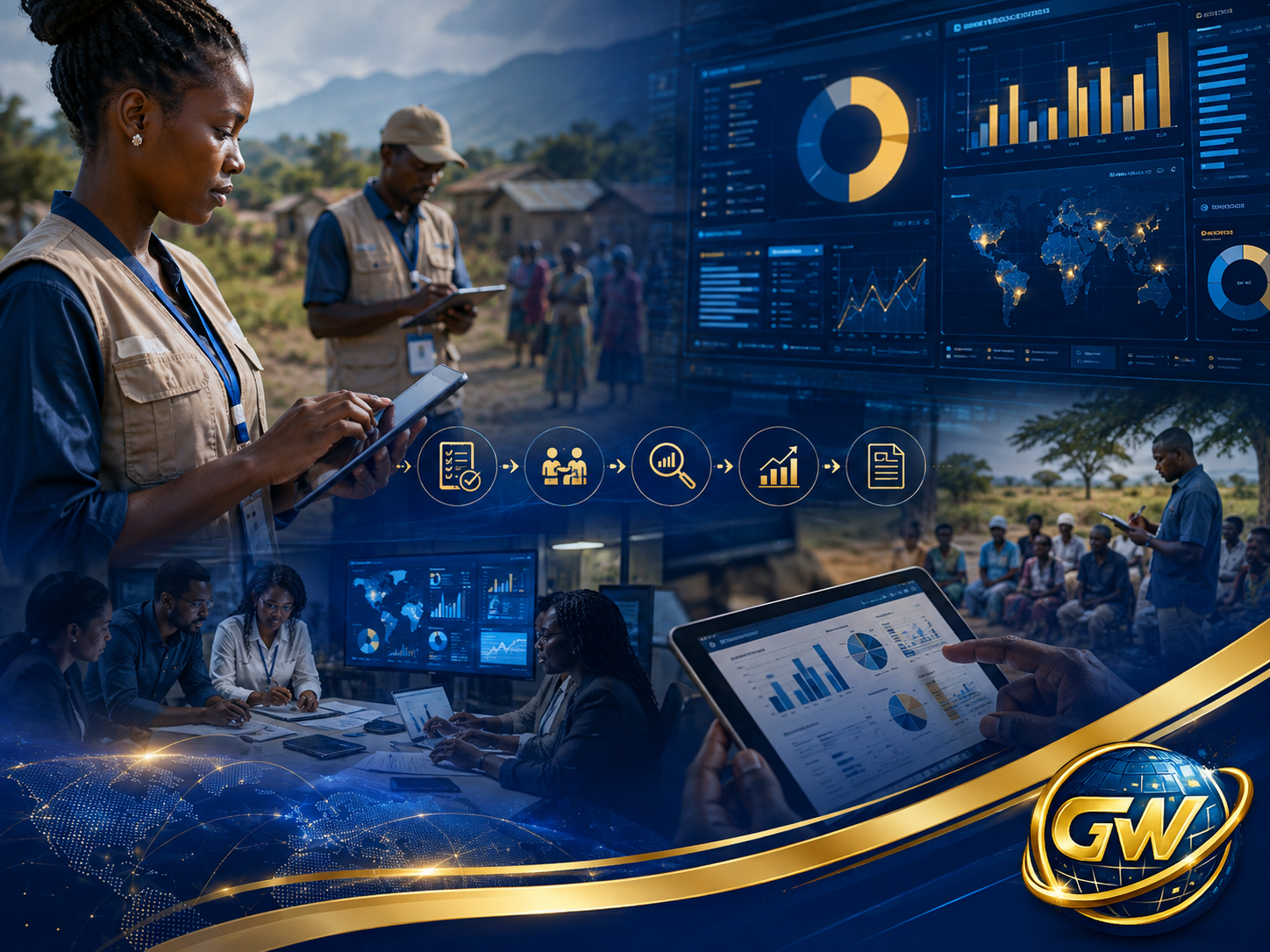 Research, Monitoring & Evaluation solution image